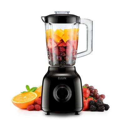 Liquidificador Elgin Turbo Mix 650W 1,6L com Pulsar 2 Velocidades Preto 110V
