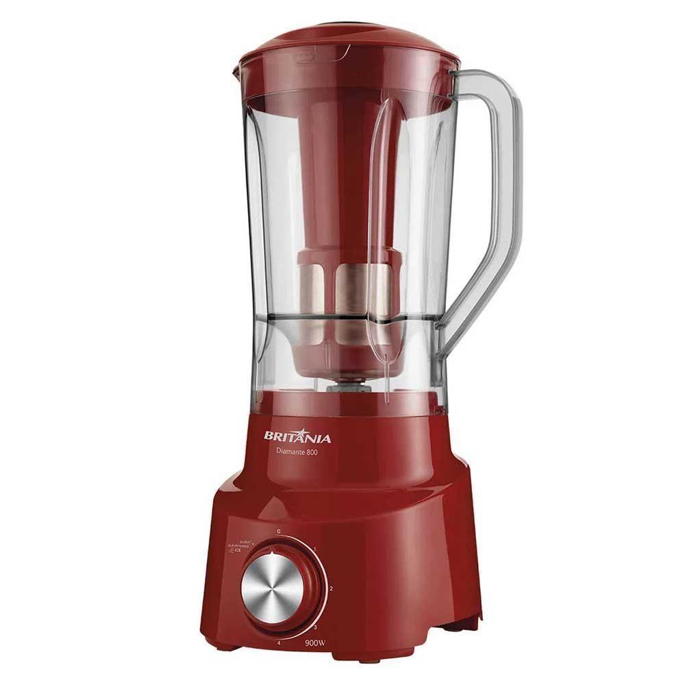 Liquidificador Britânia C-4 Vel.-Jarra 2,6Lts Vermelho - 4