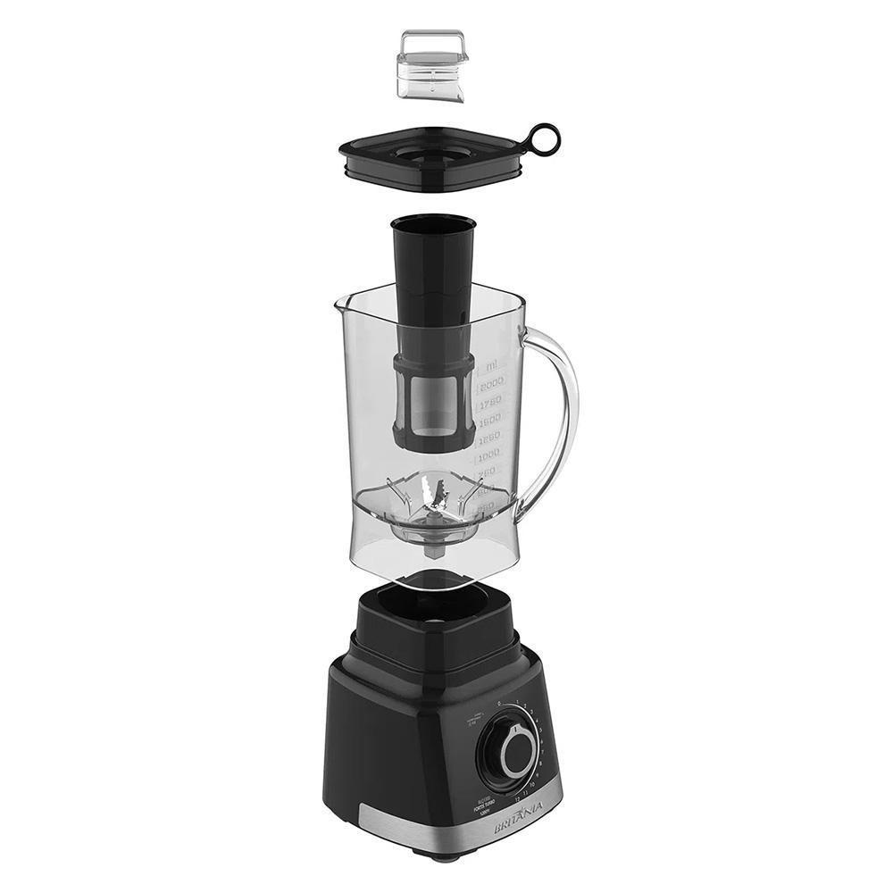 Liquidificador Britânia Função Ice-Pulsar-Jarra3Lts Preto - 5