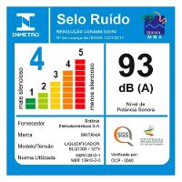 Liquidificador Britânia Função Ice-Pulsar-Jarra3Lts Preto - 2