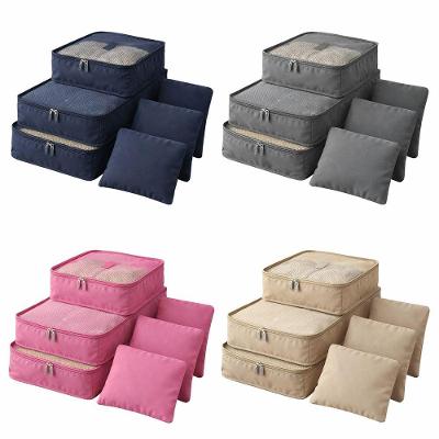Kit Organizador De Viagem Com 6 Peças – Organizadores Para Mala, Roupas E Acessórios
