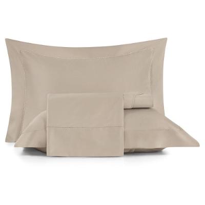 Jogo De Cama King Altenburg 4 Peças Cetim De Tencel Marrom