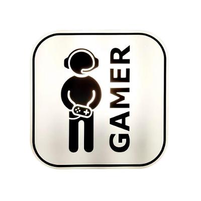 Luminária Box Gamer Decoração Setup Parede Ou Mesa - Bivolt
