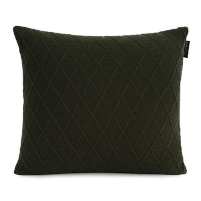 Almofada Tricô 45cm X 45cm Altenburg Amara Verde Bosque