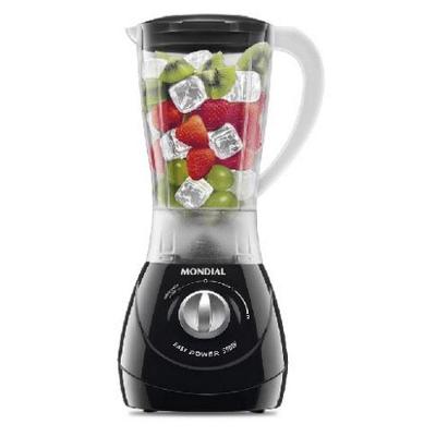 Liquidificador Mondial Power L550 500W com Pulsar 2 Velocidades Preto 220V
