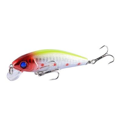 Isca De Pesca Plástico Abs Formato Peixe Imita Presa Resistente Branca
