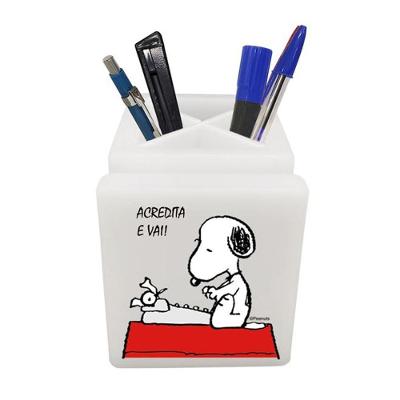 Organizador De Mesa Iluminado Peanuts - Snoopy