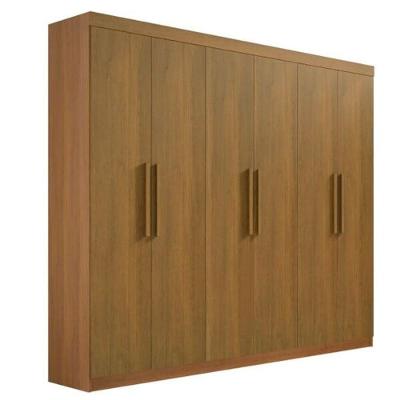 Guarda Roupa Casal 6 Portas 4 Gav - Leblon-cinamomo - D'doro