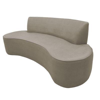 Sofá 02 Lugares 150cm Mônaco Corano Bege - Nexta Casa