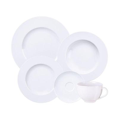 Aparelho Jantar Tramontina Maria Augusta Porcelana 20 Peças Tramontina
