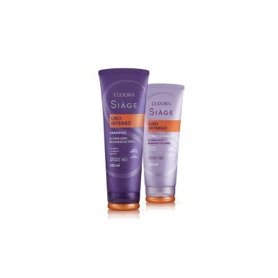 Combo Siàge Liso Intenso Shampoo 250 Ml E Condicionador 200 Ml