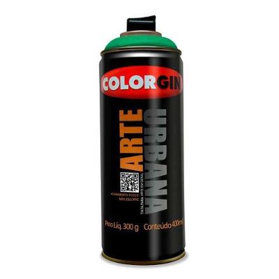 Spray Arte Urbana Verde Bandeira 906 - Tinta Acrílica Fosco Para Alvenaria, Madeira E Metal