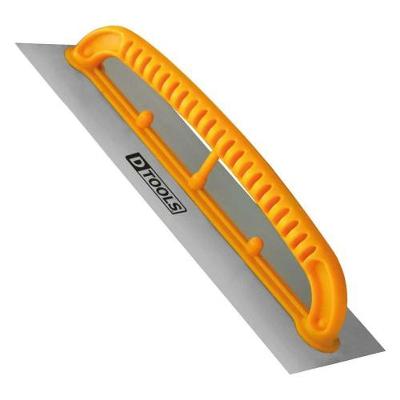 Desempenadeira Aço Lisa 12x37cm Para Acabamento De Superfícies - Dtools