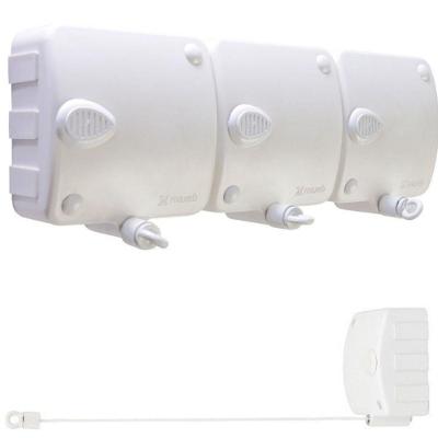 Varal Retrátil Automático Modular 3 Peças Com 6 Metros