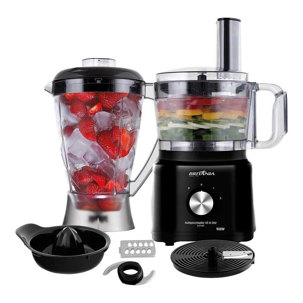 Multiprocessador Britânia All In One 900W Preto - 1