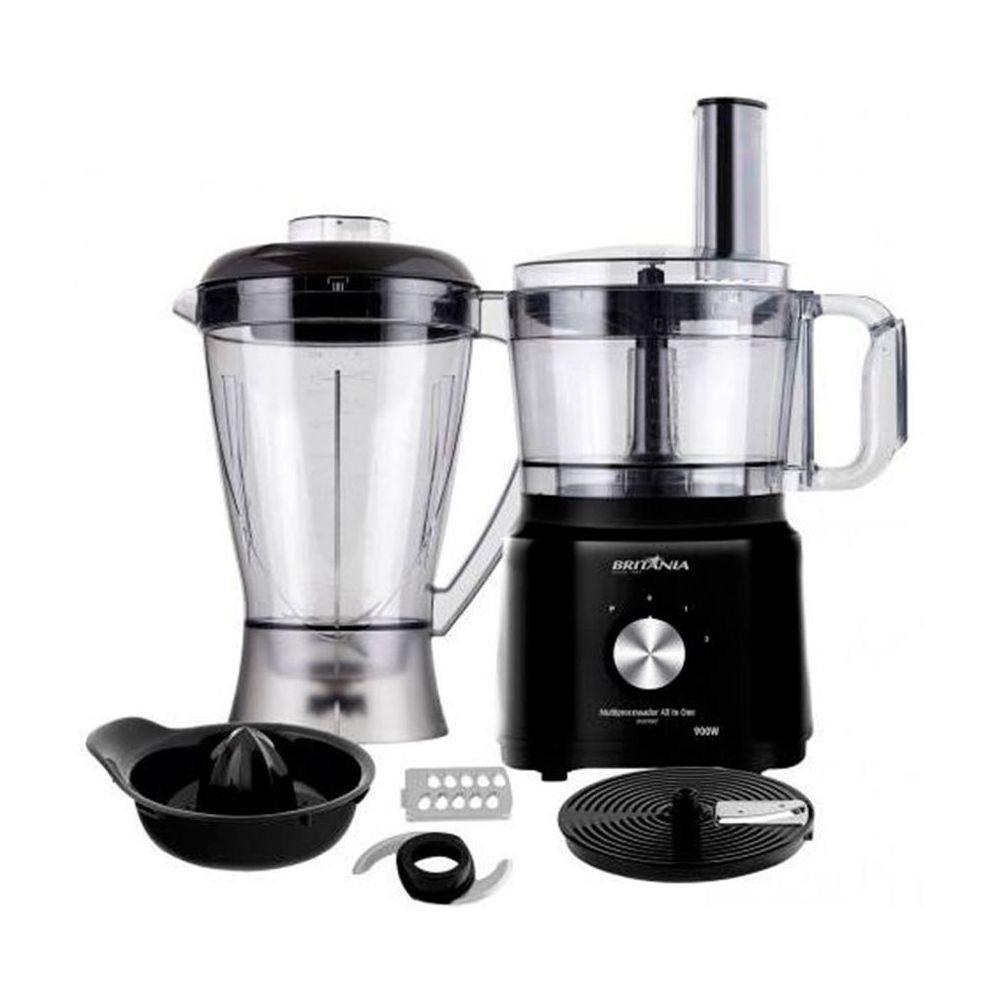 Multiprocessador All In One 900w Britânia Bmp900p 63302021 Preto 220v - 1
