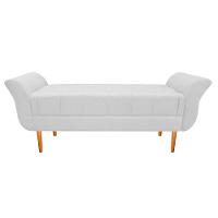 Recamier Estofado Ari 140cm Casal Corano Branco - 3