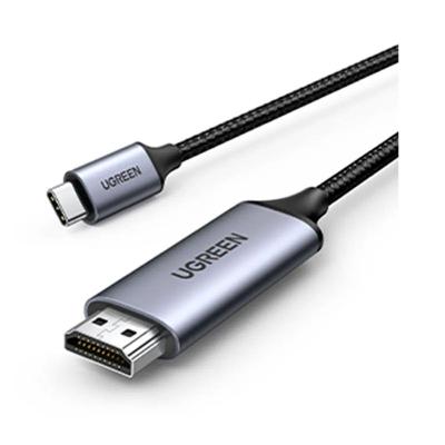 Cabo Ugreen Usb-c P/hdmi 1,5 Metros 4k A 60hz Mm142 - Cinza/preto