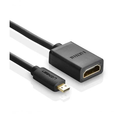 Adaptador Ugreen Micro Hdmi Para Hdmi Fêmea 22cm - Preto