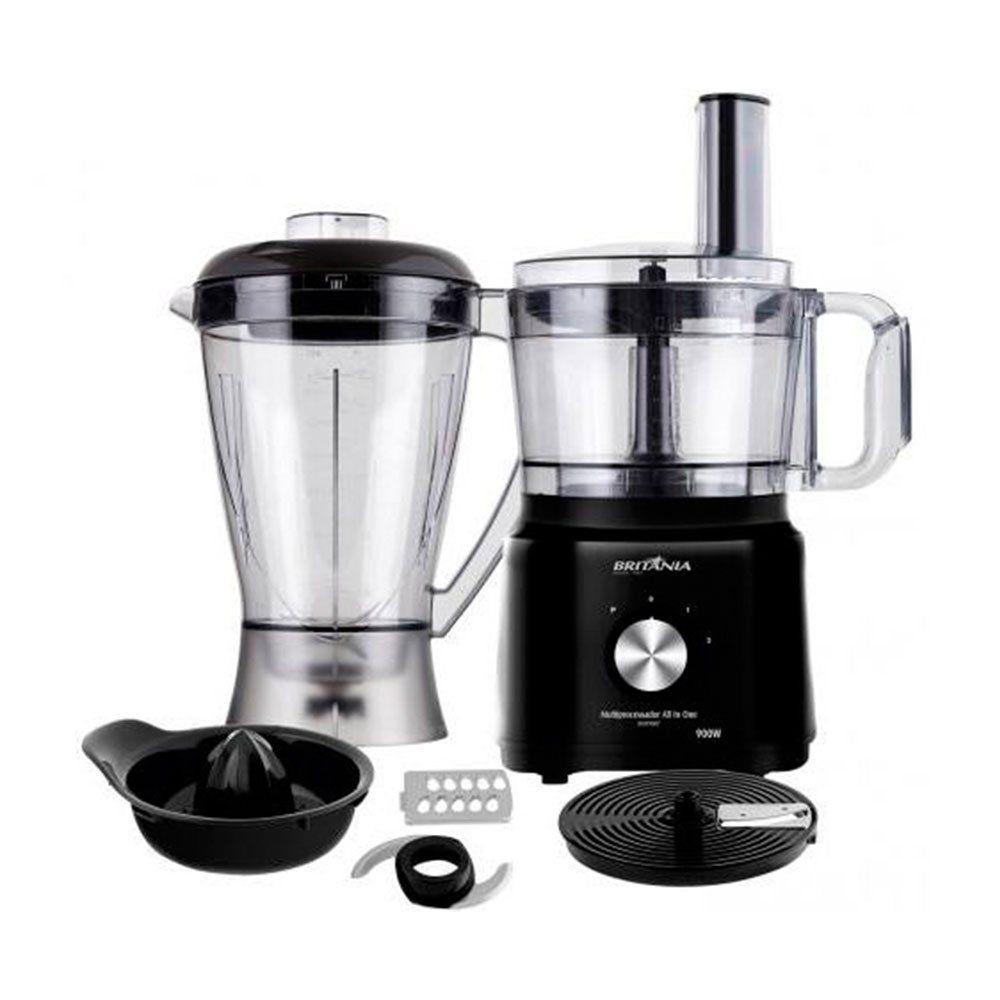 Multiprocessador All In One 900w Britânia Bmp900p 63302021 Preto 127 V - 1