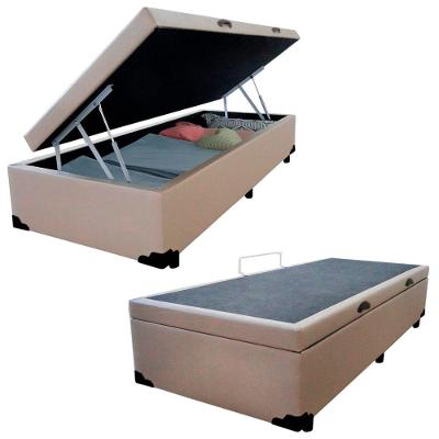 Cama  Box  Baú Solteiro Sintético Mega Cama 88x188x45cm