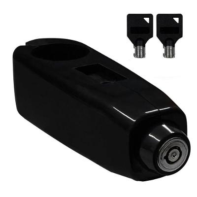 Trava de Manete Antifurto para Guidão 275 MOD ZE 0359 Compatível com Moto Preto AB Mídia