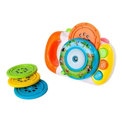 Câmera Projetor Infantil Musical – Brinquedo Educativo Com Luzes, Sons E Imagens Coloridas Divertida Com Luzes