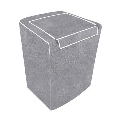 Capa Máquina Lavar Roupas Ziper Ajustável M | Qualidade E Proteção Completa - Cinza