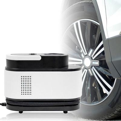 Compressor Ar Veicular Eletrico Portatil 12v Calibrador Carro Pneu Bicicleta Bola
