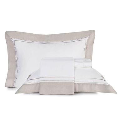 Jogo De Cama Queen 4 Peças Altenburg Cetim 300 Fios Essential Bege