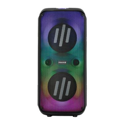 Caixa Amplificada Multiuso Lumi Tower 670 TWS 670W RMS com Bluetooth V 5.0 USB Micro SD Aux P2 P10