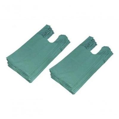 Sacola Plástica Reciclável 40x50 com Capacidade Até 4KG Verde Higipack