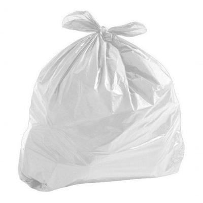 Saco para Lixo 100 Litros para Descarte de Resíduos Branco Leitoso Higipack