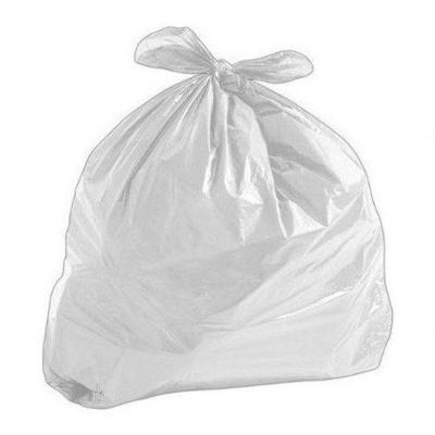 Saco para Lixo 100L 75X95X0,10 em Plástico Resistente Branco Leitoso Pacote com 200 Unidades Salix