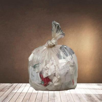 Saco de Lixo Transparente - 200 Litros Médio 0.10 para Uso Geral Branco Higipack