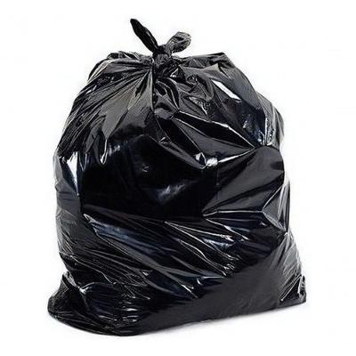 Saco para Lixo 200L Modelo 400 Preto 80x100x0 e 10cm Pacote 100 Unidades Salix Premium