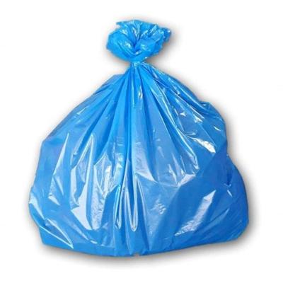 Saco de Lixo Kit 200 Unidades Azul 100L Resistente para Descarte Reciclável em Estabelecimentos