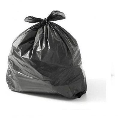 Saco de Lixo Plástico Preto 20L 45 X 55 cm 0,4 MICRAS com 500 Unidades para Uso Diário Higipack