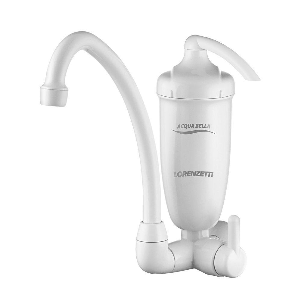 Purificador De água Torneira Lorenzetti Acqua Parede Branco - 1