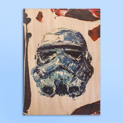 Quadro Decorativo Star Wars Stormtrooper Retangular 43,5X31,5X1CM 3Green