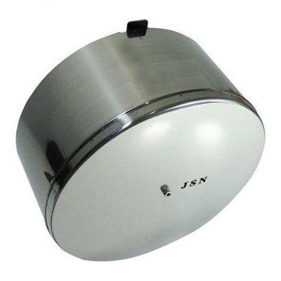 6 Suportes para Papel Higiênico em Rolo Porta Rolão Inox com Fechadura e Visor Inox Higipack