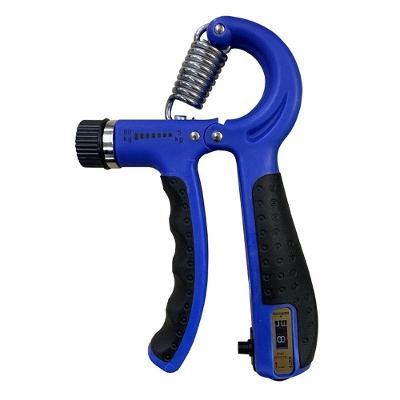 Hand Grip Modelo 2 com Ajuste de 5 a 60 kg para Força do Antebraço e dos Dedos Azul OEM
