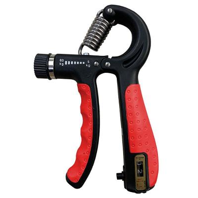 Hand Grip Modelo2 Ajustável de 5 a 60 kg para Treino de Antebraço e Dedos Vermelho OEM