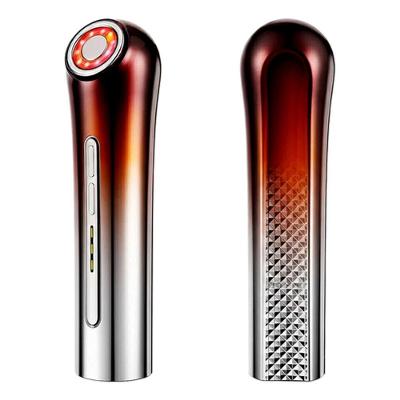 Massageador Facial Ems Com Radiofrequência E Luz Led Usb