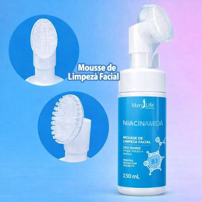 Mousse De Limpeza Facial Com Niacinamida B3