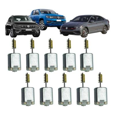 Kit 10 Micro Motores da Trava da Fechadura Elétrica de Porta SPP1190 Volkswagen Jetta Tiguan Amarok