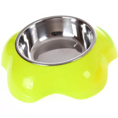 Comedouro Tigela Aço Color 16,5x4,2cm 150ml Verde