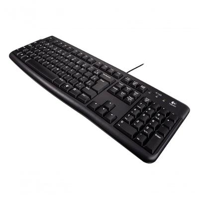 Teclado Com Fio Usb Logitech K120 Com Layout Abnt2