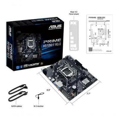 Placa Mae Asus Prime H510m-f R3.0 Ddr4 Lga1200 10/11 Geração