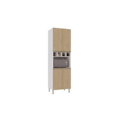 Paneleiro 70cm 4 Portas Espaço Micro-ondas Luciane